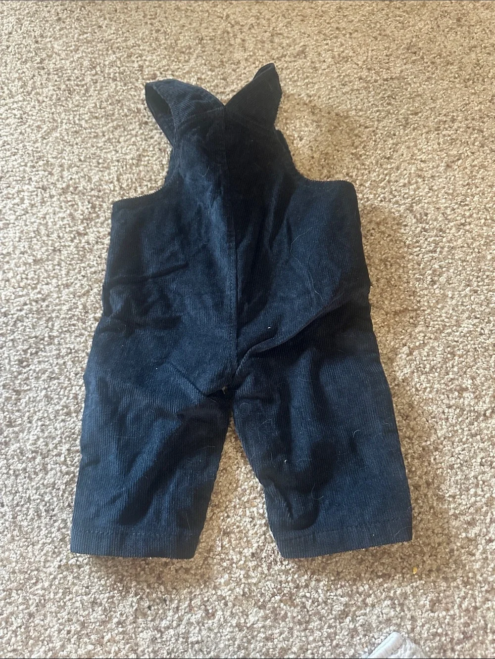 Carter's Black Corduroy Overalls